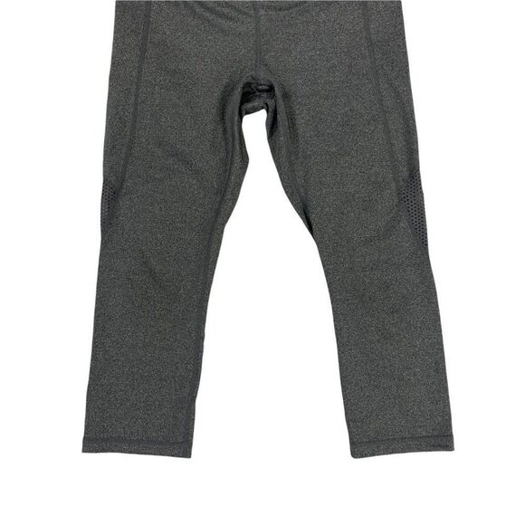 Reebok Tights Women's Size Small‎ Heather Gray Athletic Yoga Leggings - Picture 4 of 12